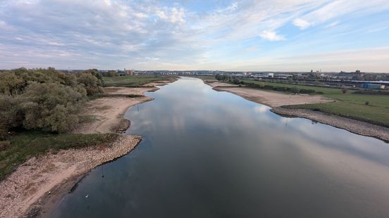 Water staat zo laag dat schippers zelf moeten bepalen of ze nog kunnen varen