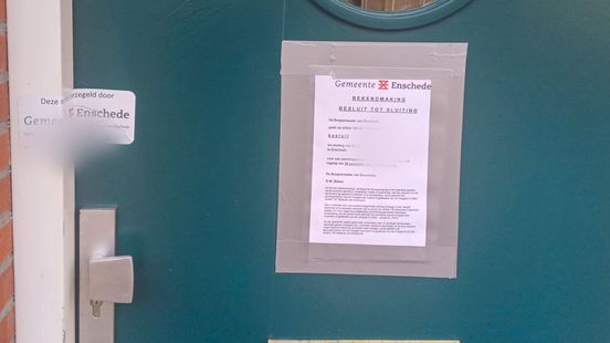 Burgemeester Enschede sluit woning na drugsvondst Nieuws