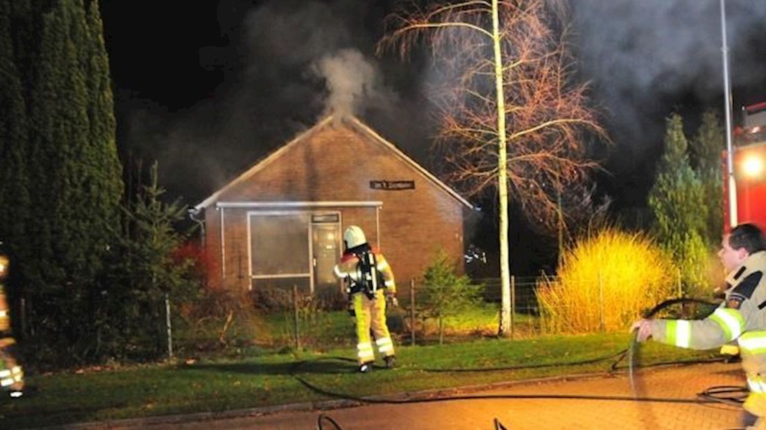 Woningbrand in Diepenveen aan de Van Doetinchemlaan