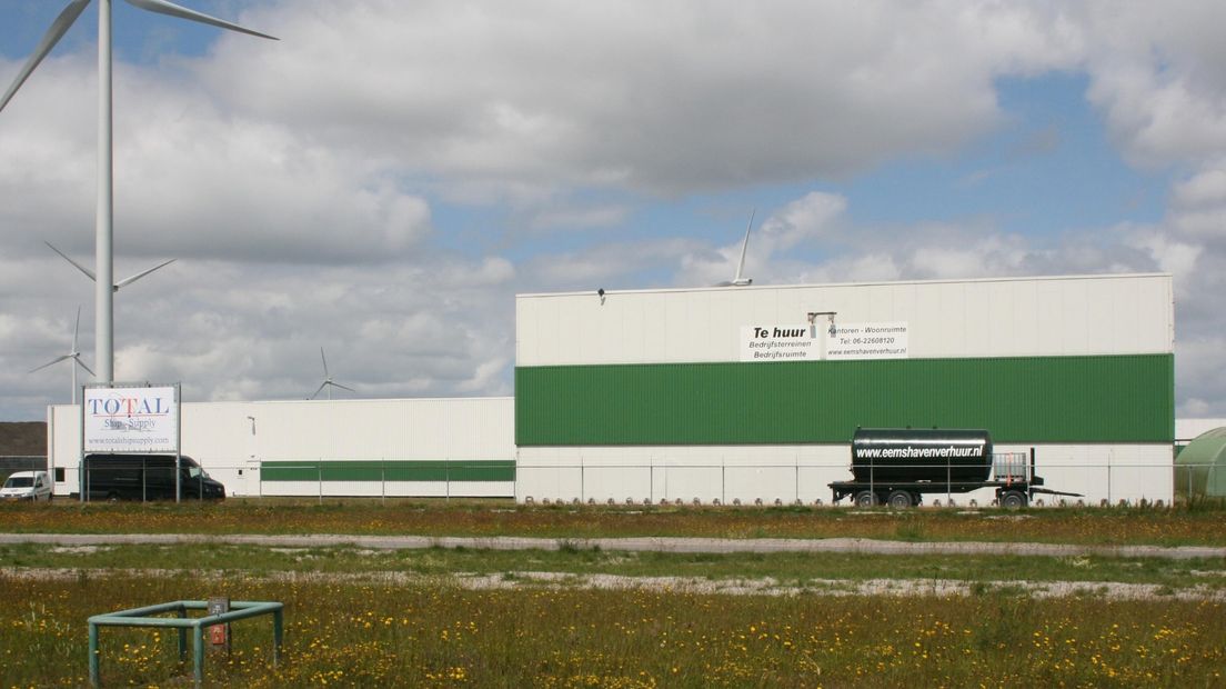 De voormalige patatfabriek in 2009