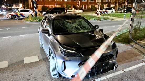 Ernstig ongeluk op de Cartesiusweg in Utrecht. Ernstig ongeluk op de Cartesiusweg in Utrecht.