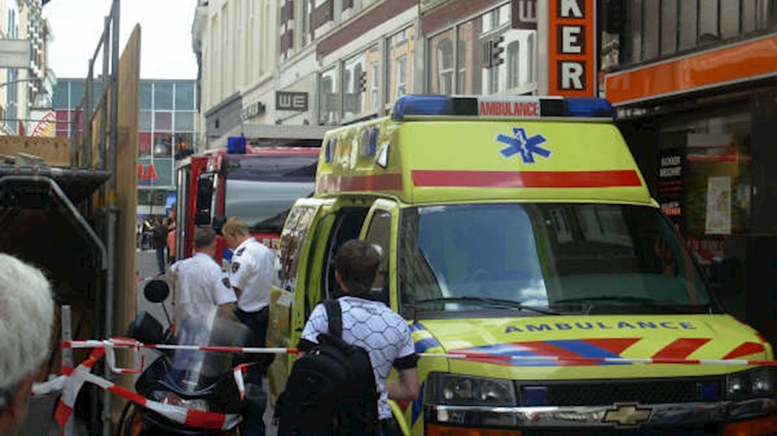 Ongeval binnenstad Deventer
