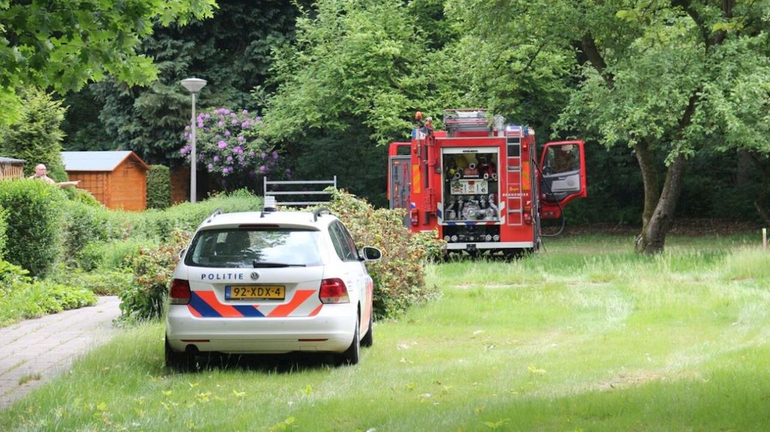 Natuurbrand in Luttenberg