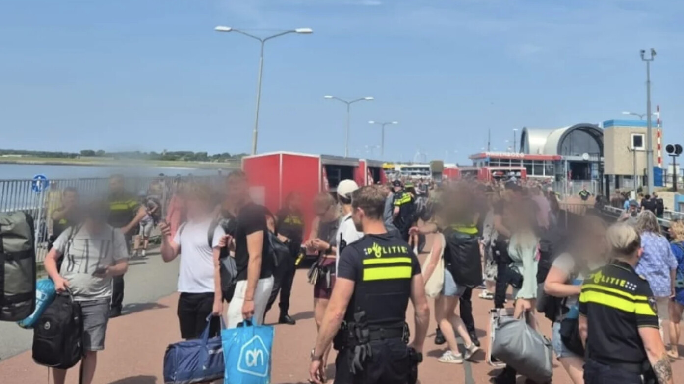 Drugskontrôle op It Amelân