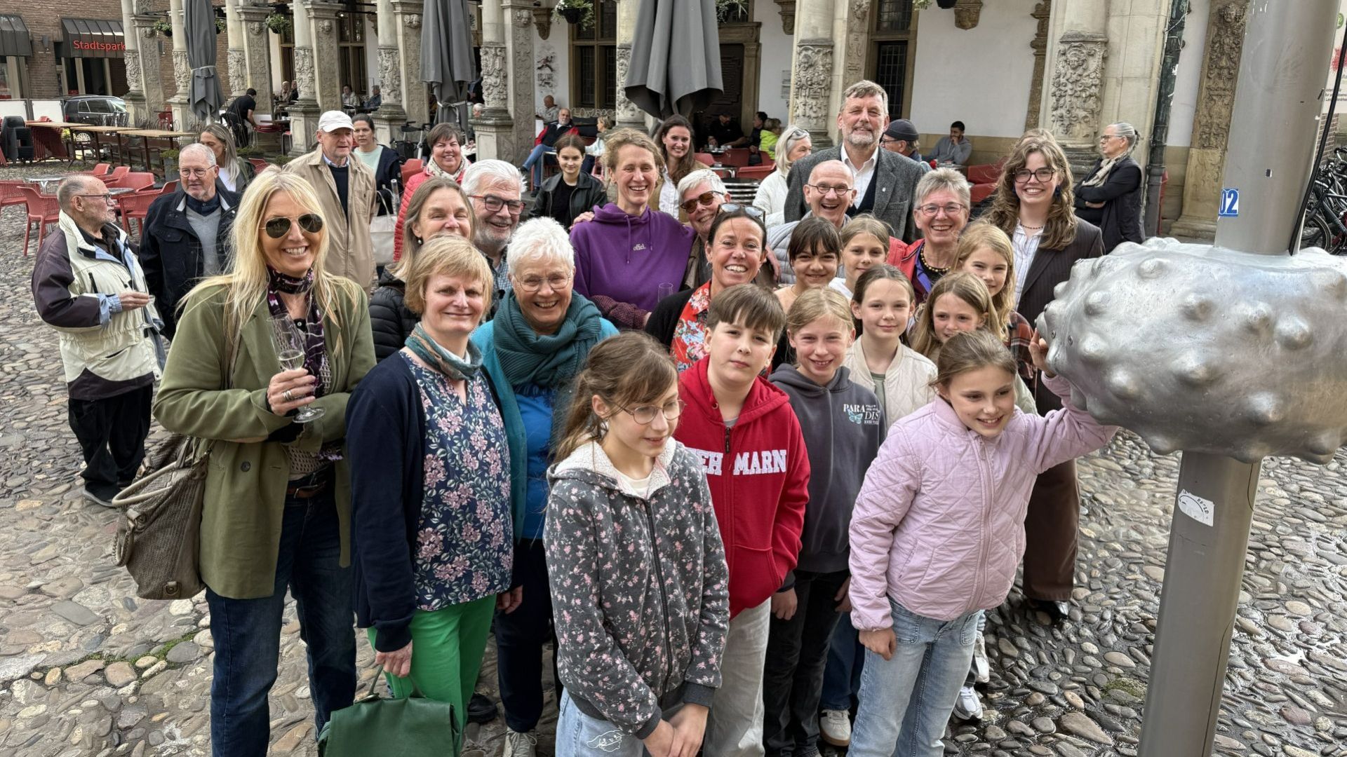 Grensoverschrijdend kunstproject ‘Textmachine’ feestelijk geopend in Bocholt.