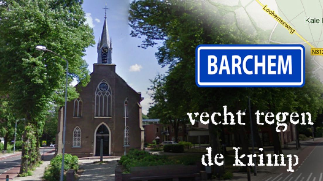De actie waarbij een werkgroep het Achterhoekse dorp Barchem 'te koop' zette, heeft niet veel extra basisschoolleerlingen opgeleverd.