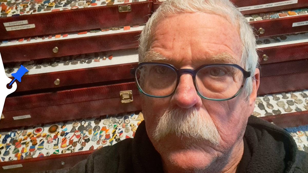 Hennie uit Heino wil graag zijn speldjesverzameling nog verder uitbreiden