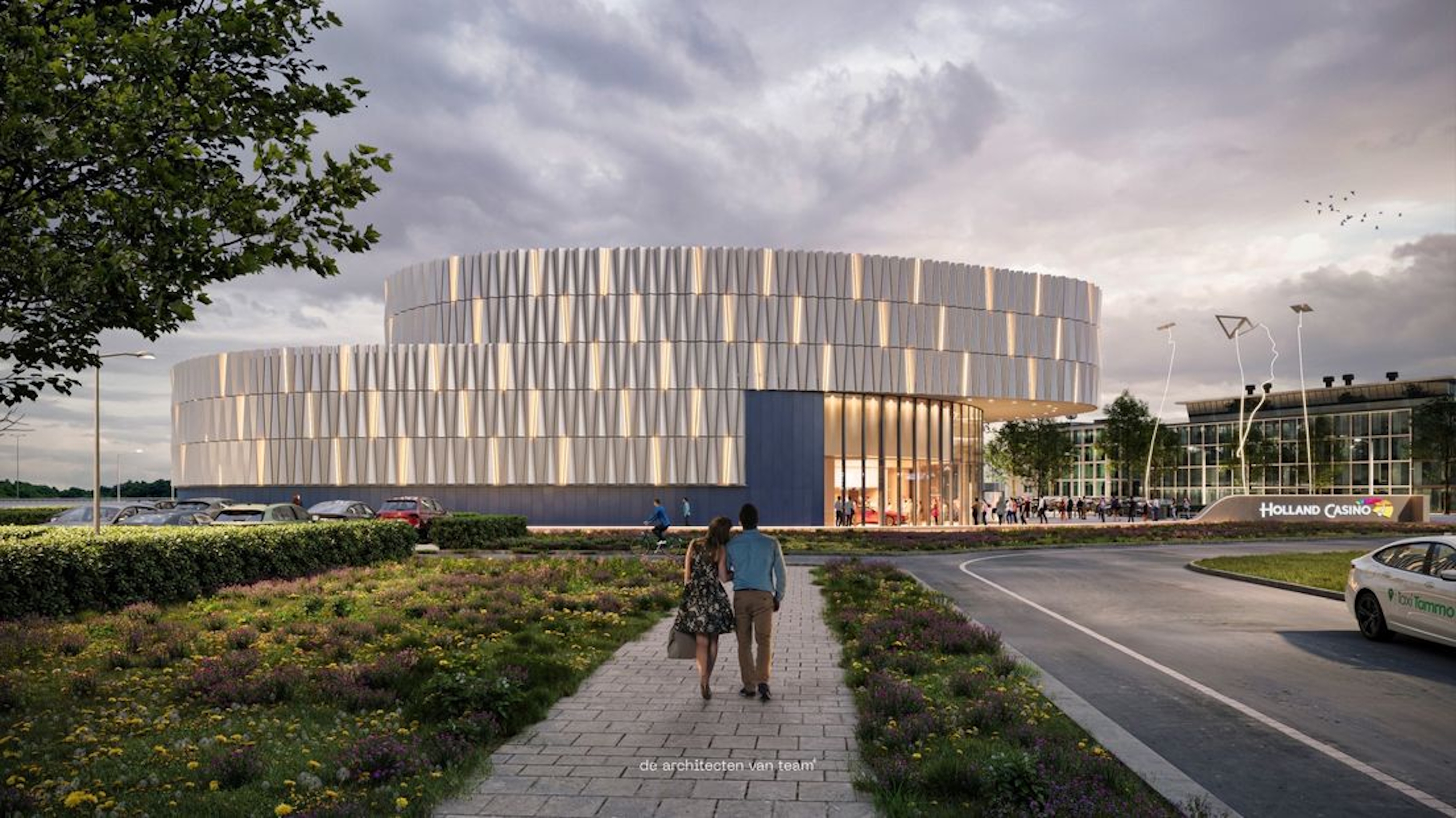 Ontwerp nieuw casino in Eelderwolde klaar: 'Je herkent de rietstengels van de Onlanden'