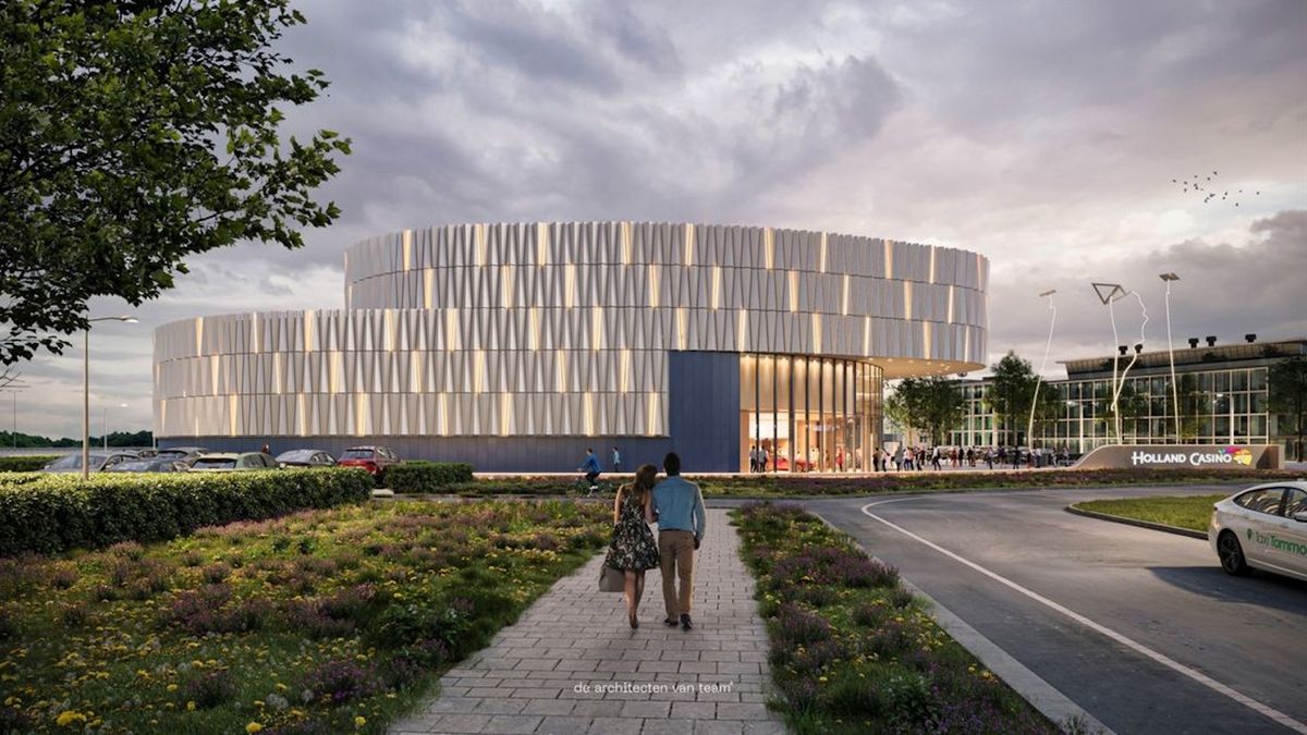 Ontwerp nieuw casino in Eelderwolde klaar: 'Je herkent de rietstengels van de Onlanden'