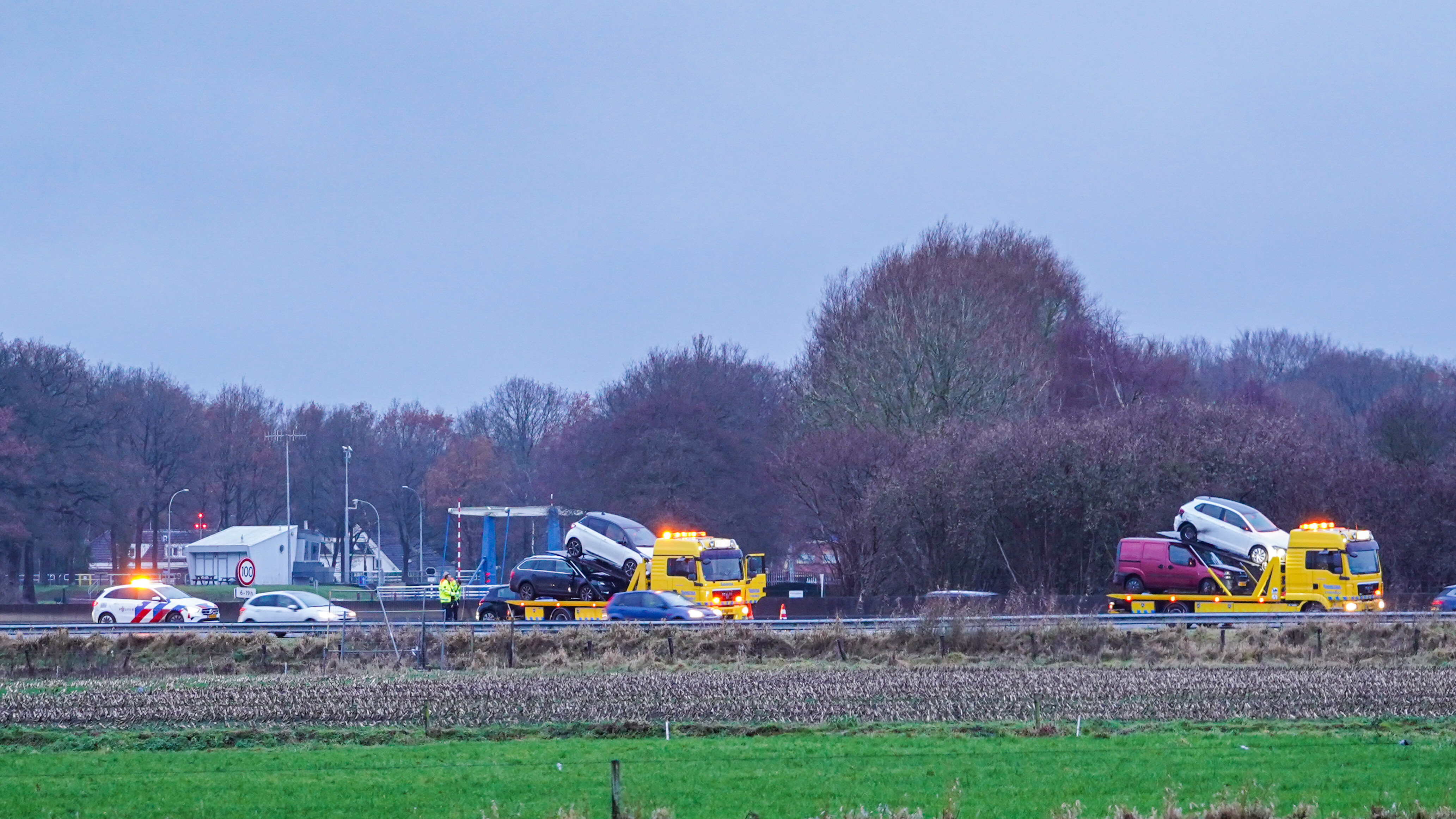 Botsende Auto's Op A28 Zorgen Voor Flinke Files - RTV Drenthe