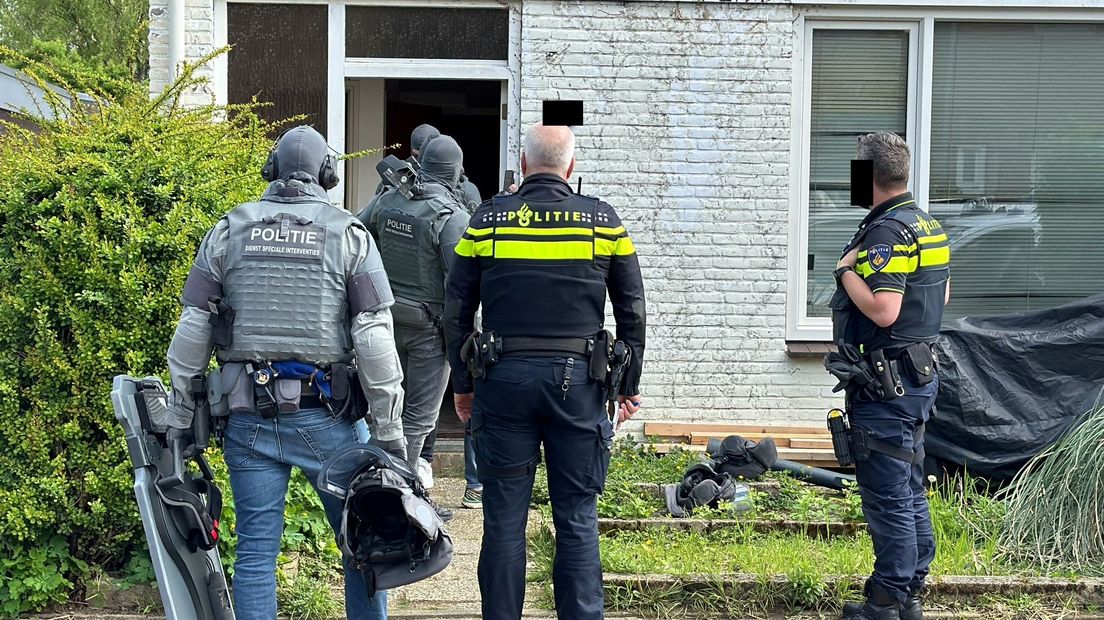 Vier aanhoudingen na inval in woning Maastricht 