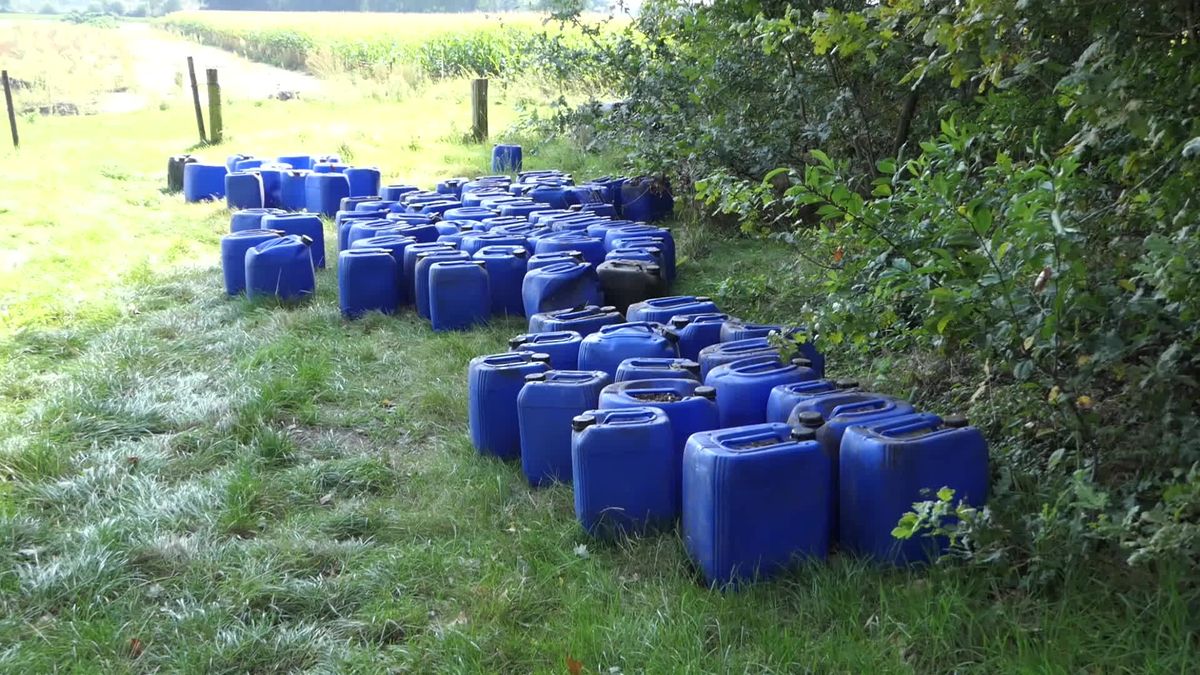Drugsafval aangetroffen in Losser en Overdinkel