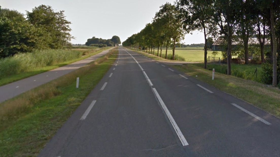 De N375 (Rechten: Google Streetview)