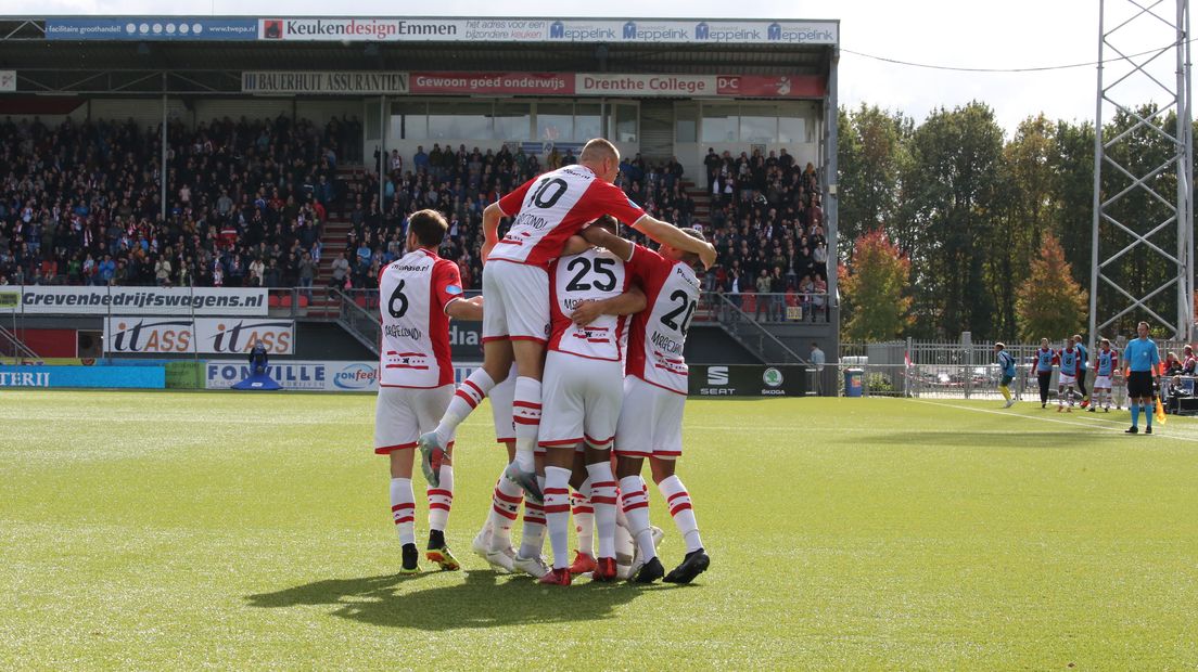 FC Emmen speelt zondag tegen Excelsior (Rechten: Gerrit Rijkens)