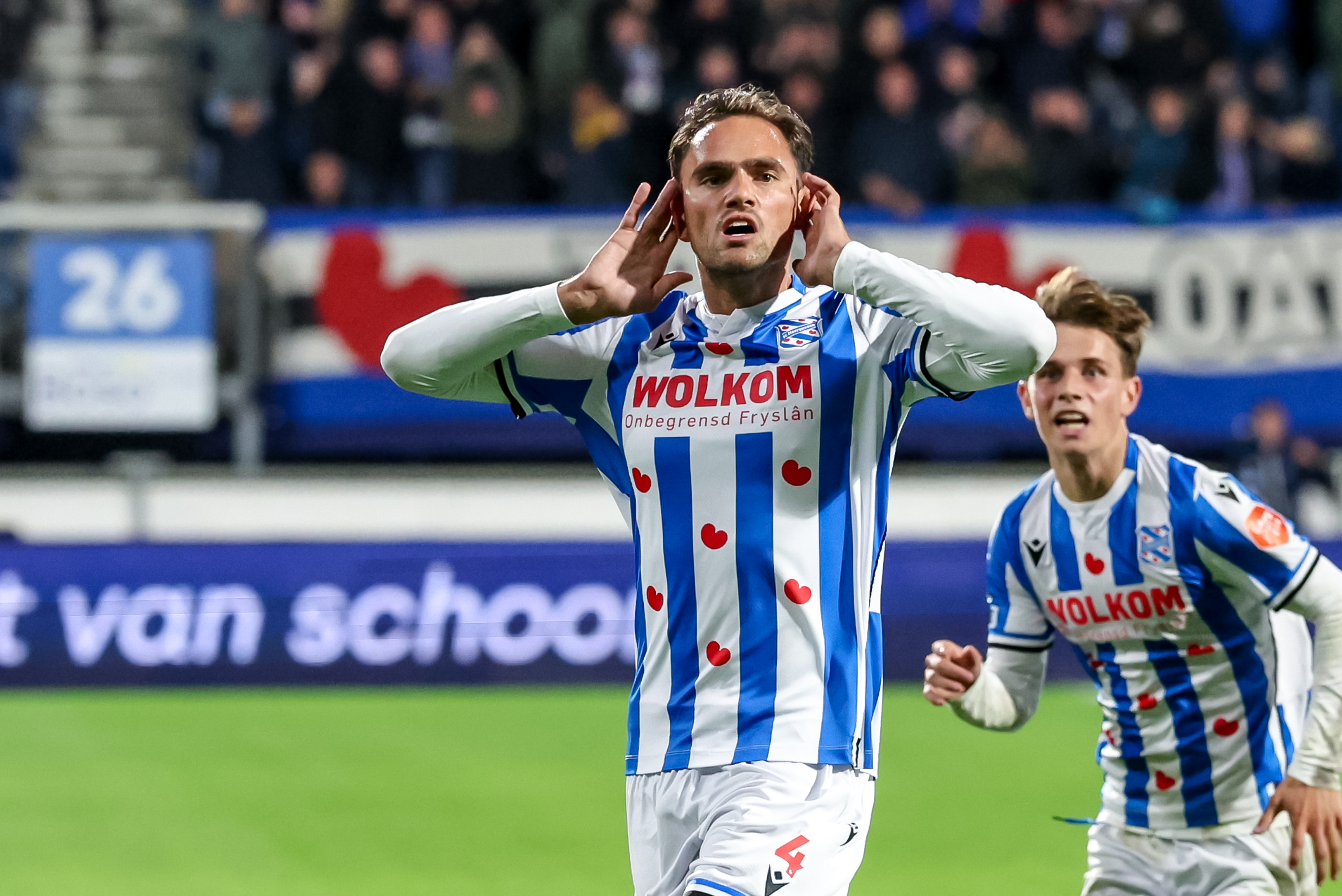 Sam Kersten nei syn goal tsjin Excelsior