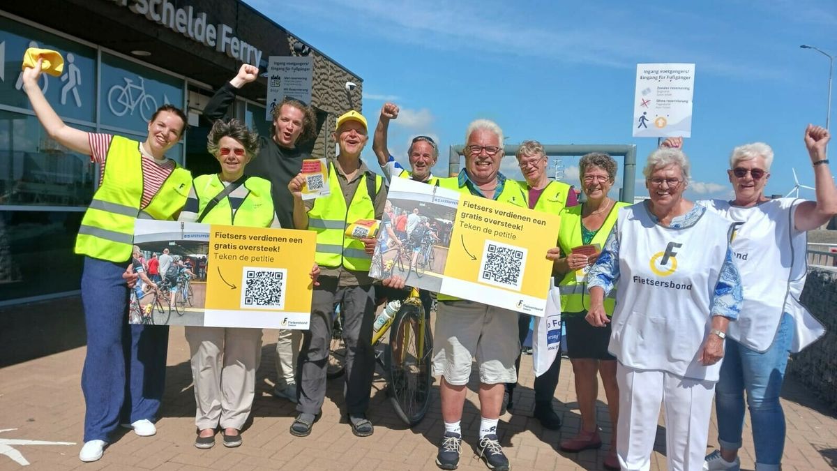 Petitie voor gratis oversteek met Westerschelde Ferry al meer dan 1.800 keer getekend