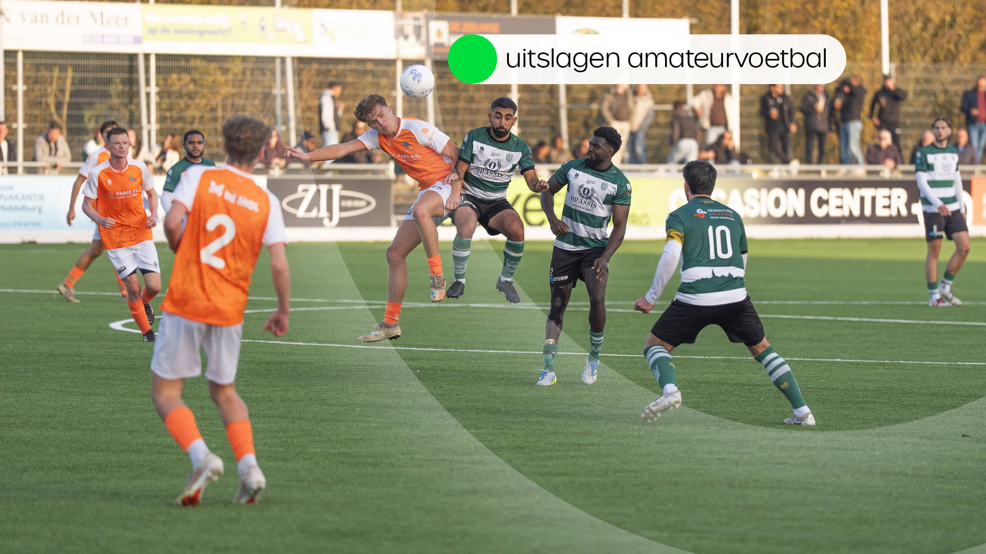Uitslagen amateurvoetbal zaterdag 31 oktober