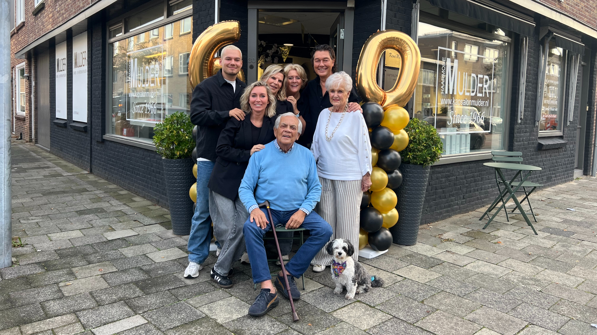 Kapsalon Mulder bestaat 60 jaar: 'Sommige klanten ken je door en door'