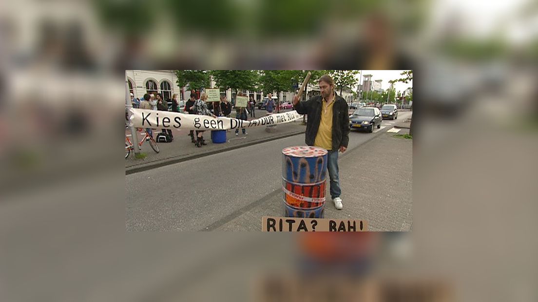 Protest tsjin Verdonk