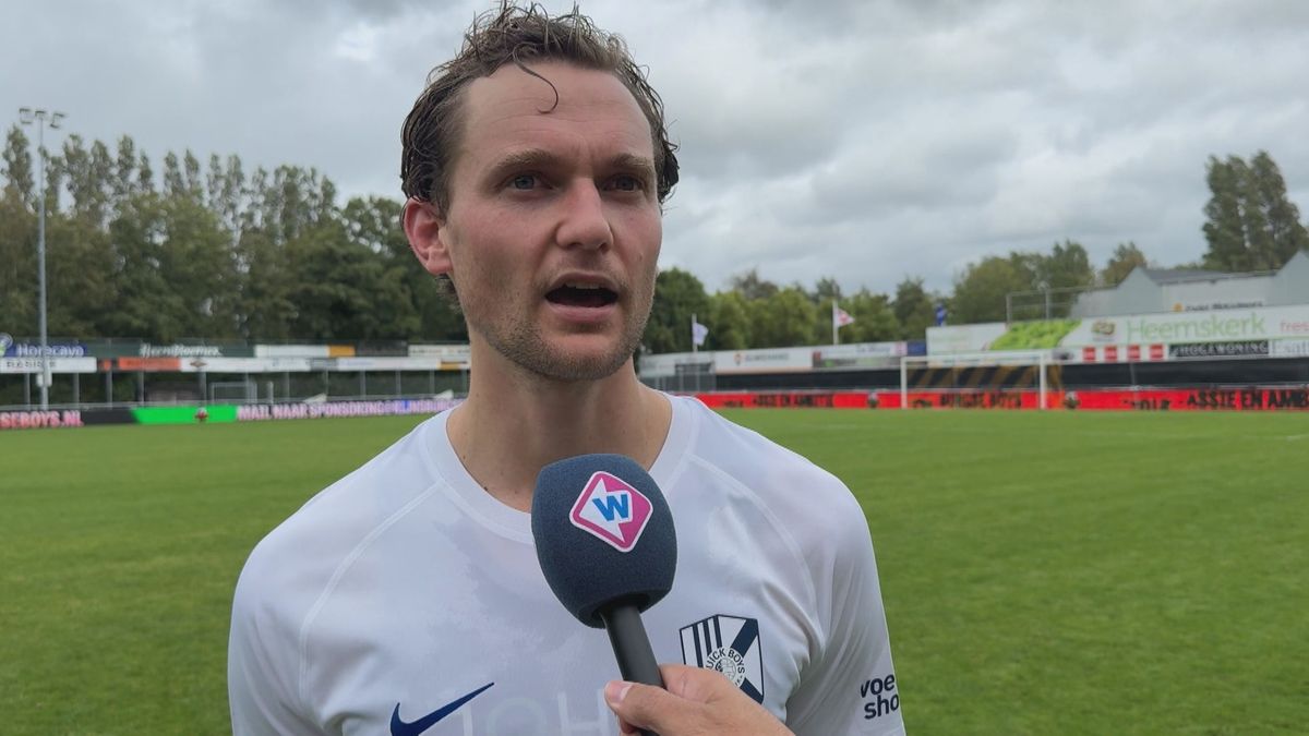 Quick Boys-captain Sem Kroon baalt van verloren derby in Rijnsburg