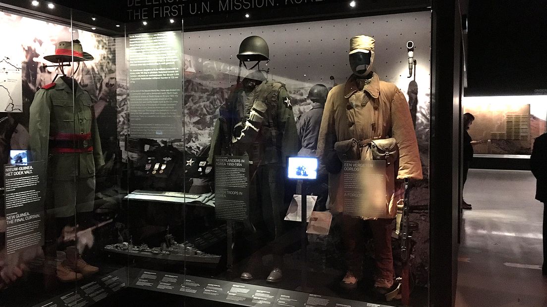 Uniformen die in de Korea-oorlog werden gedragen