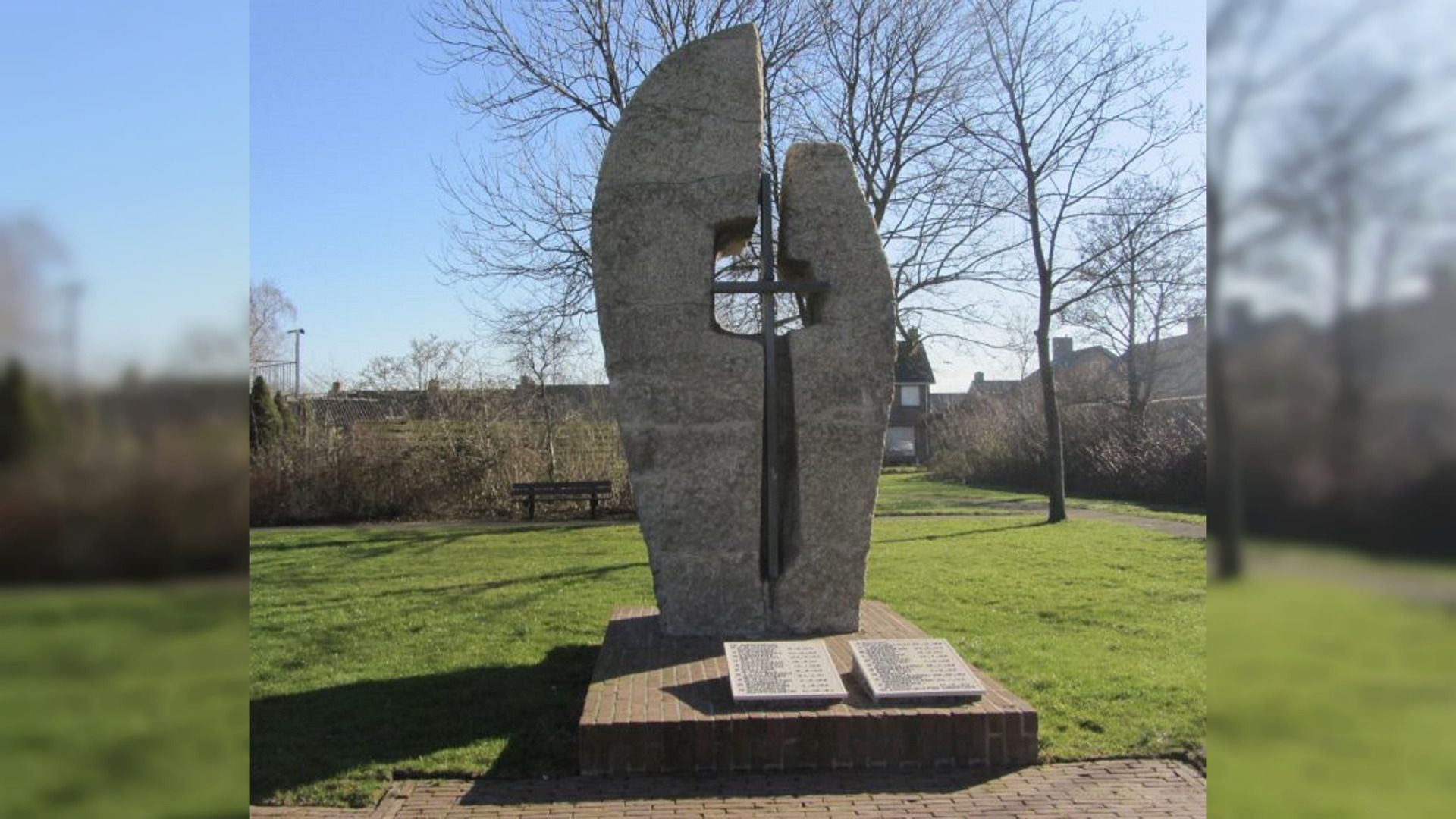 Het monument in Dokkum