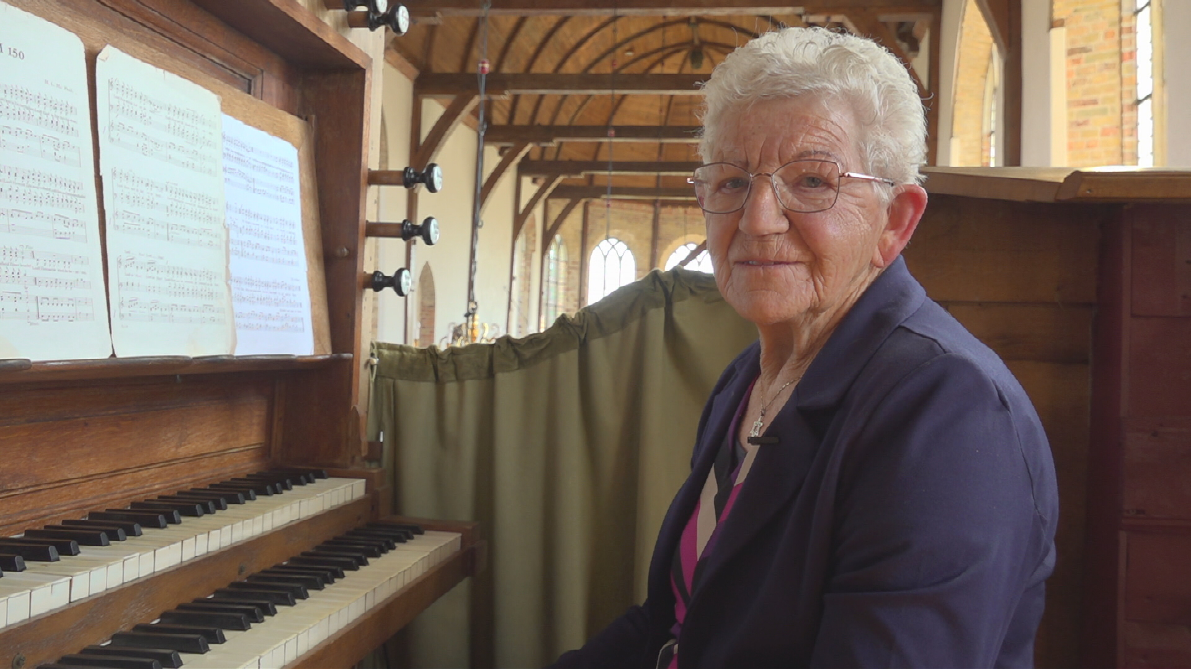 Wally was 75 jaar organist, maar eerst niet van harte: "Ik zei: doe het zelf!"