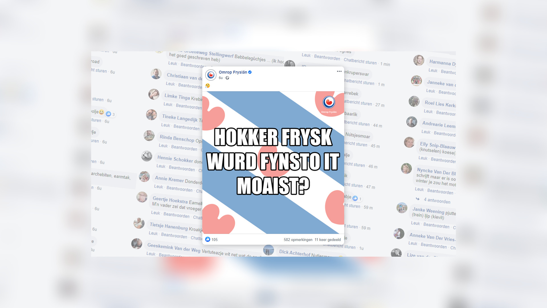 Wat vind jij het mooiste Friese woord? Honderden suggesties kwamen