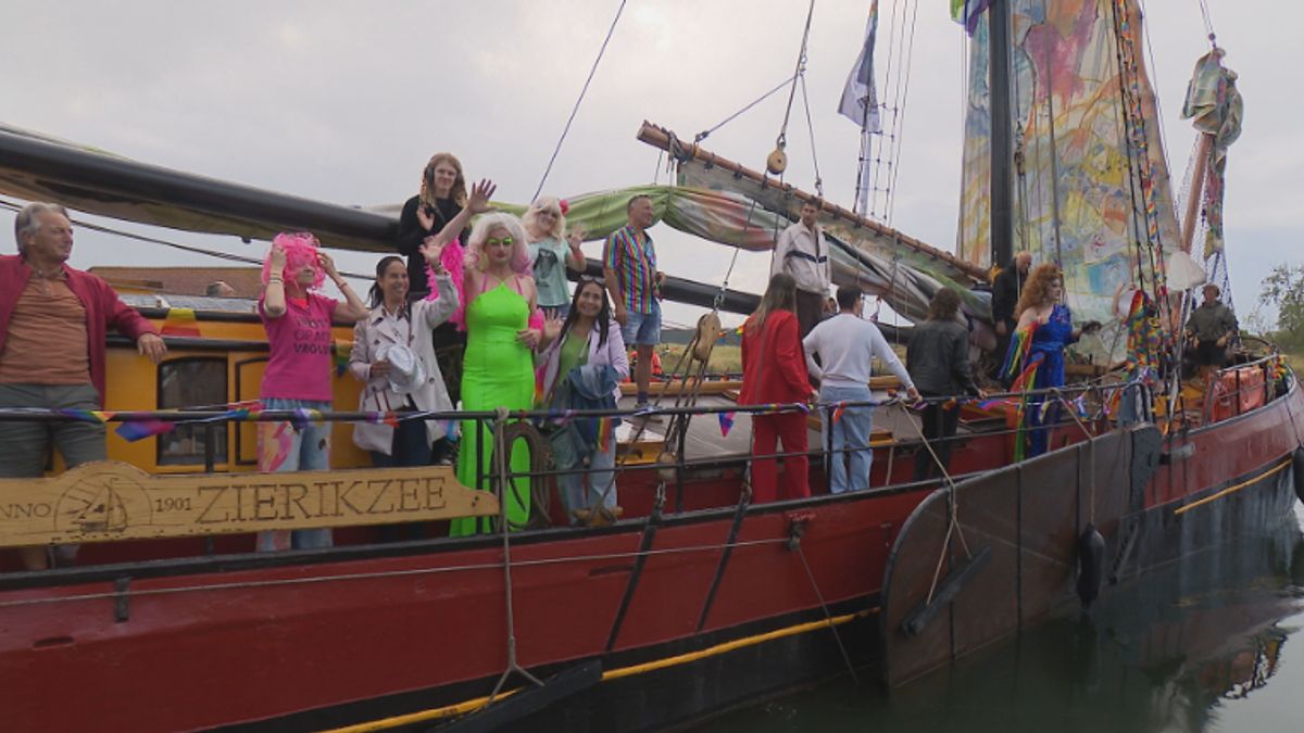 Prideboot vaart toch in Zierikzee, maar vóór de officiële vaartocht