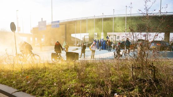 Demonstratie verstoord, meerdere arrestaties