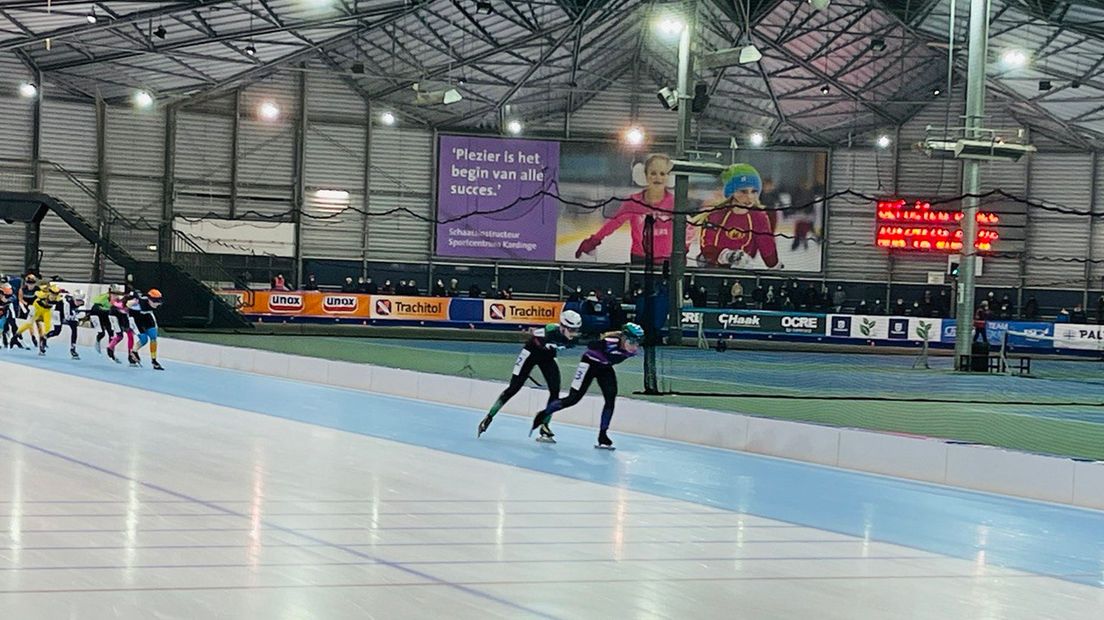 Er wordt geschaatst in Kardinge (archief)