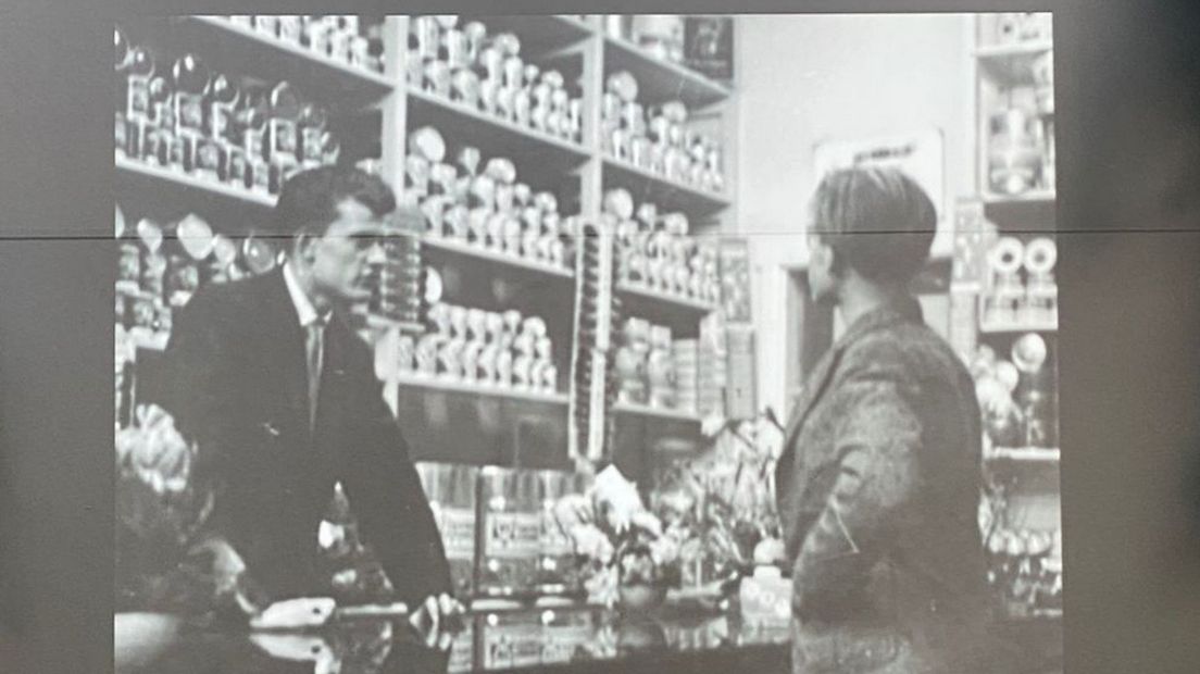 De eerste klant 65 jaar geleden | Eigen foto