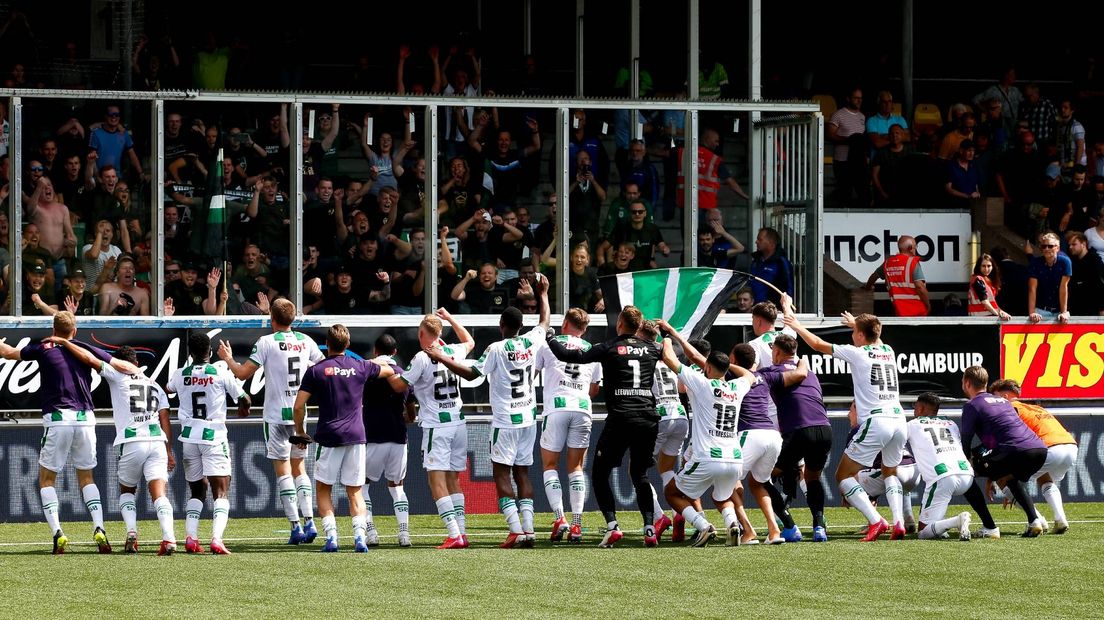 Vorig seizoen won FC Groningen in de laatste minuut