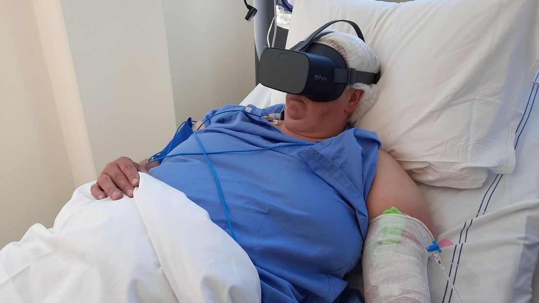 Monique Spelthuis Proef Virtualrealitybril VR-bril Diaconessenhuis Meppel