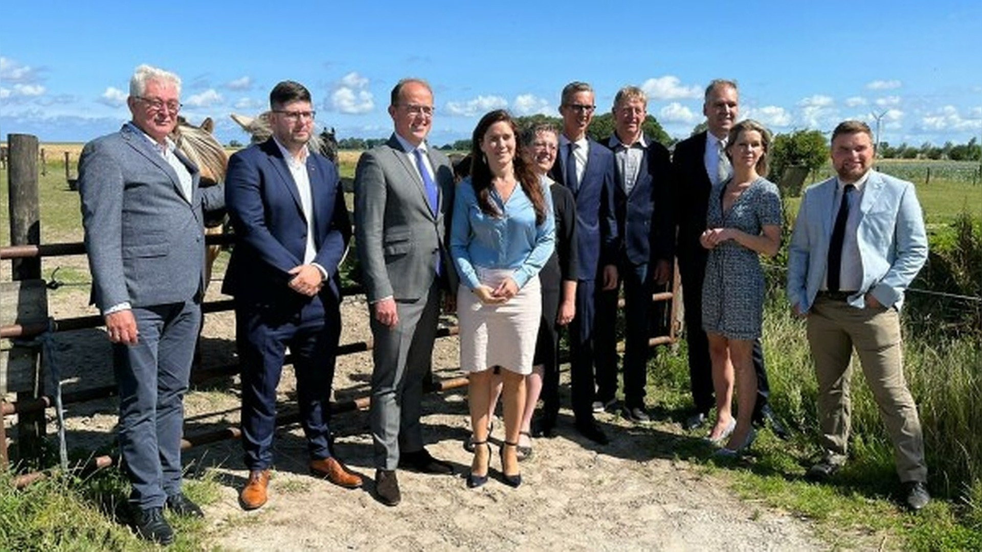 Presentatie van het coalitieakkoord in Firdgum