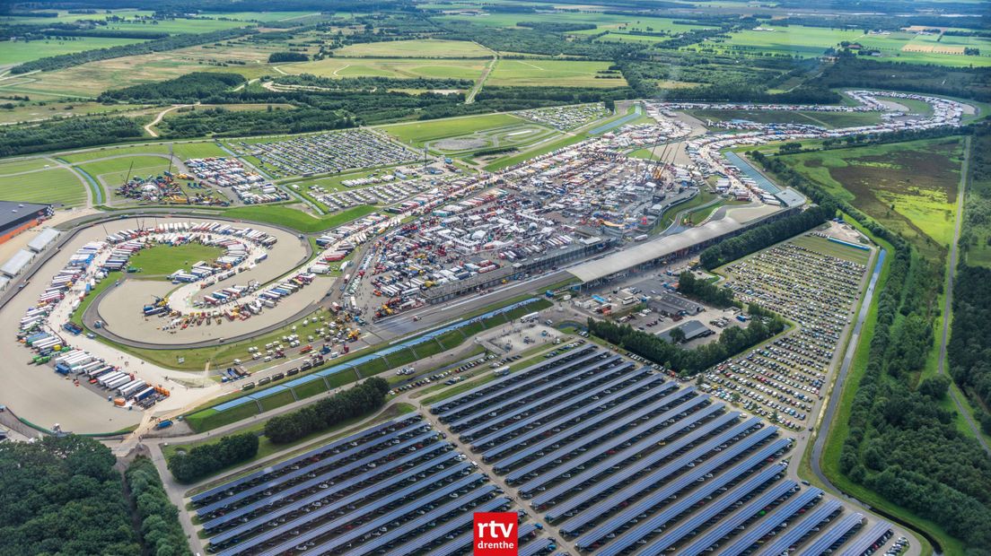 In de toekomst ziet het gebied rondom het circuit er heel anders uit (Rechten: RTV Drenthe/Kim Stellingwerf)