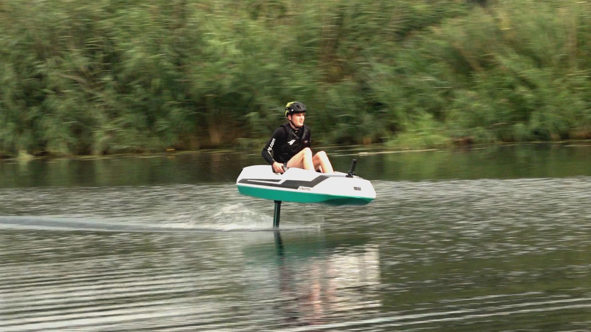 Instructeur Ties op de Seatfoil