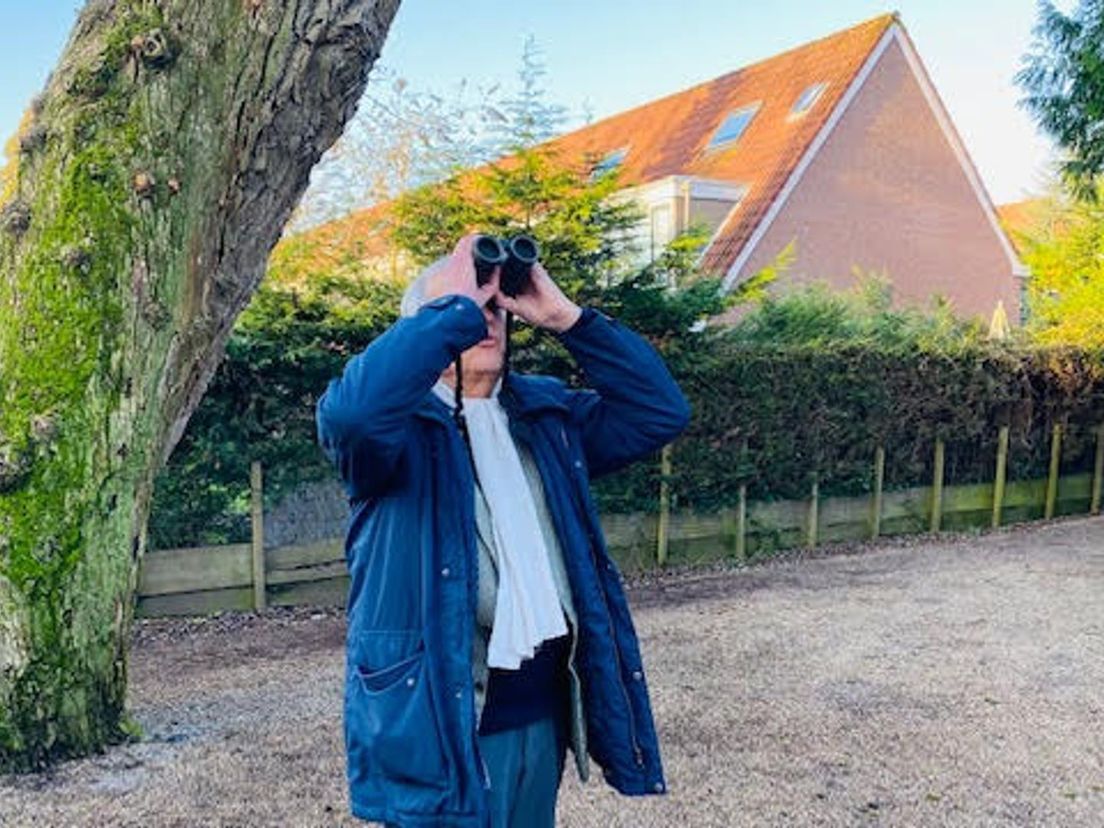 Vogelaar Gerard Ouweneel in Tuindorp Vreewijk in Rotterdam-Zuid