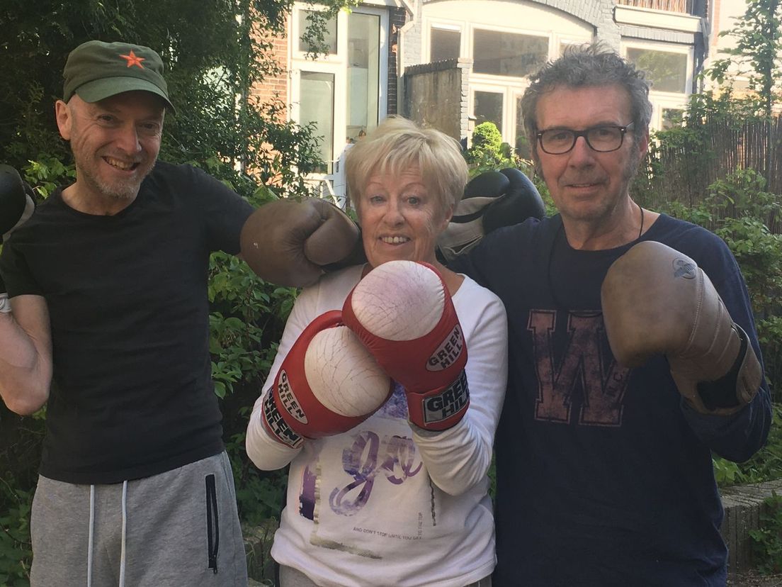 Henri, Ria en Nick hebben baat bij de bokstrainingen