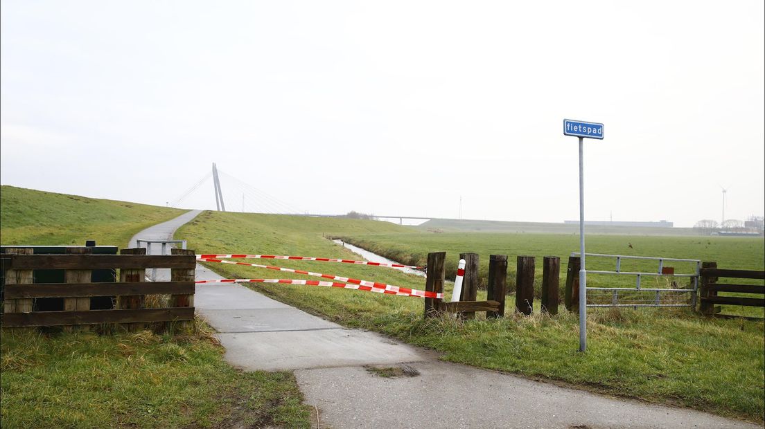 Fietspad naar Eilandbrug afgezet