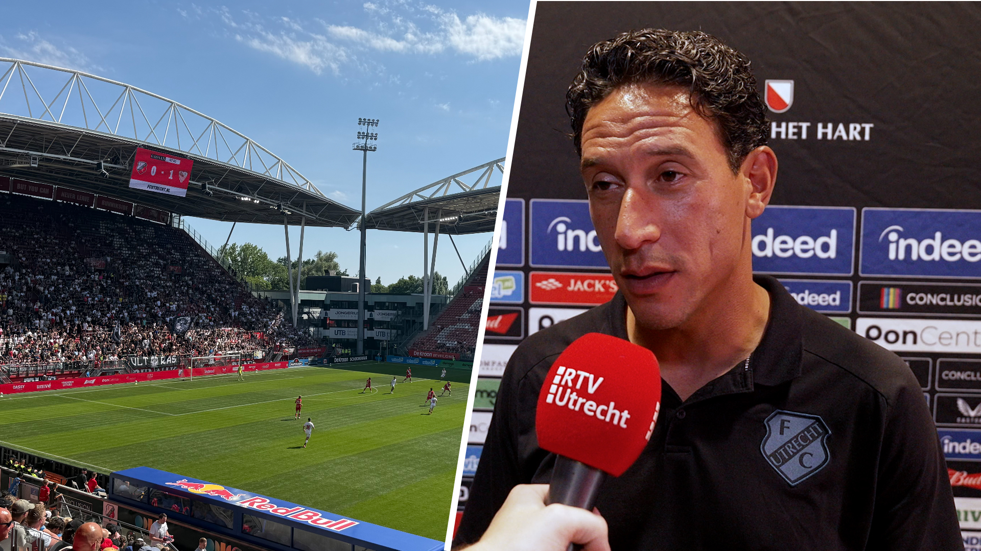 FC Utrecht-trainer Correia ziet dat er nog wat puntjes op de i moeten: 'Er moet meer leven in'