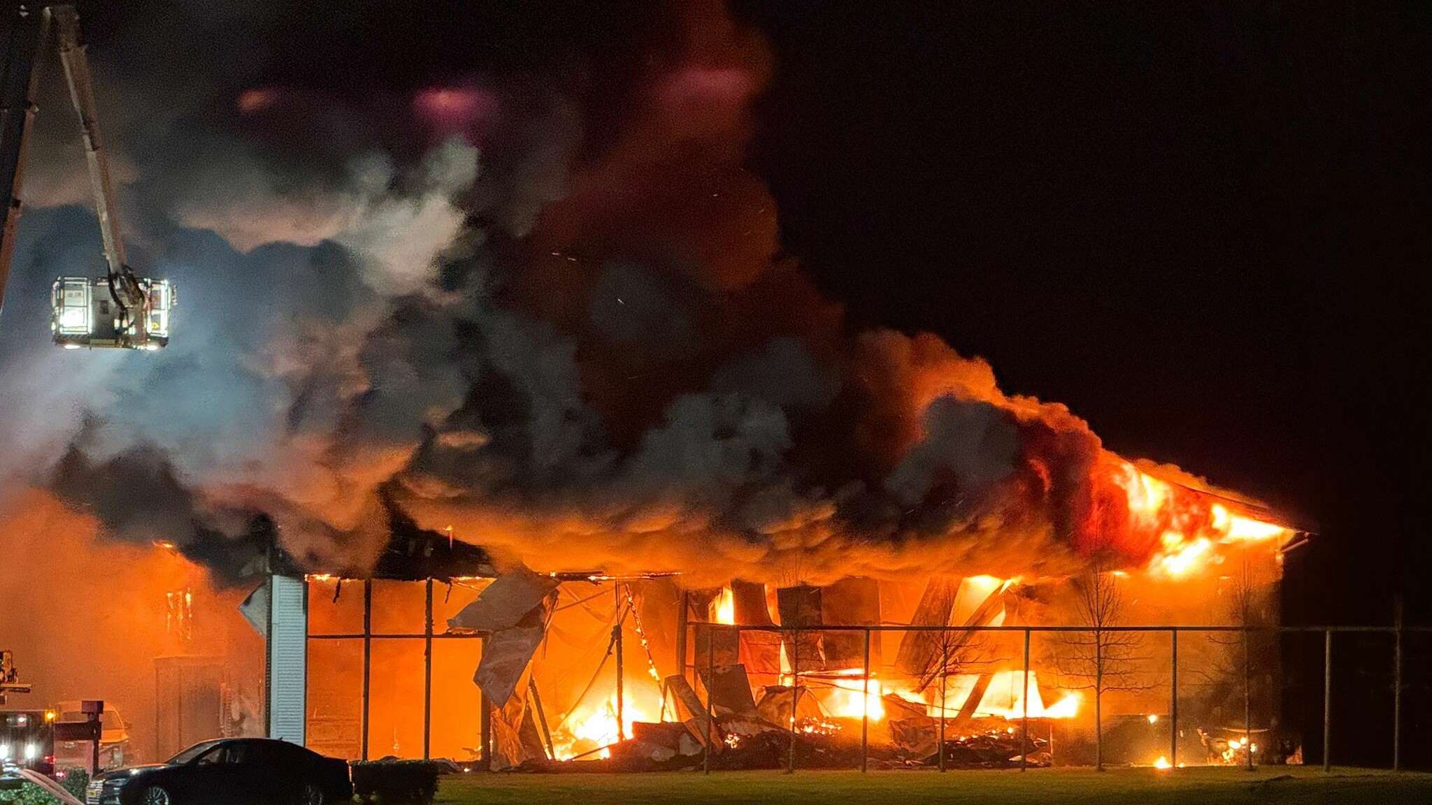 De loads yn flammen