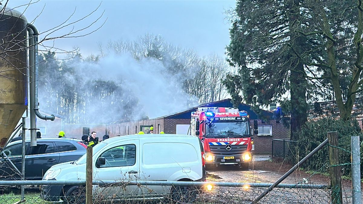 Brand in stal Sevenum