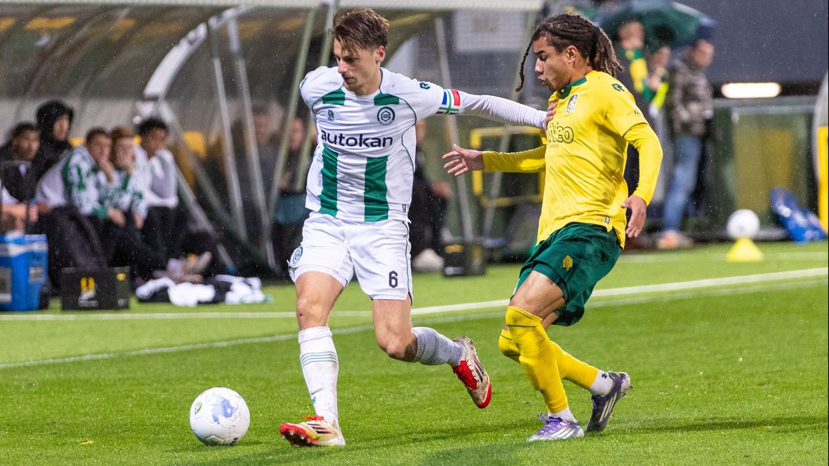 Warming-up: FC Groningen - Fortuna Sittard