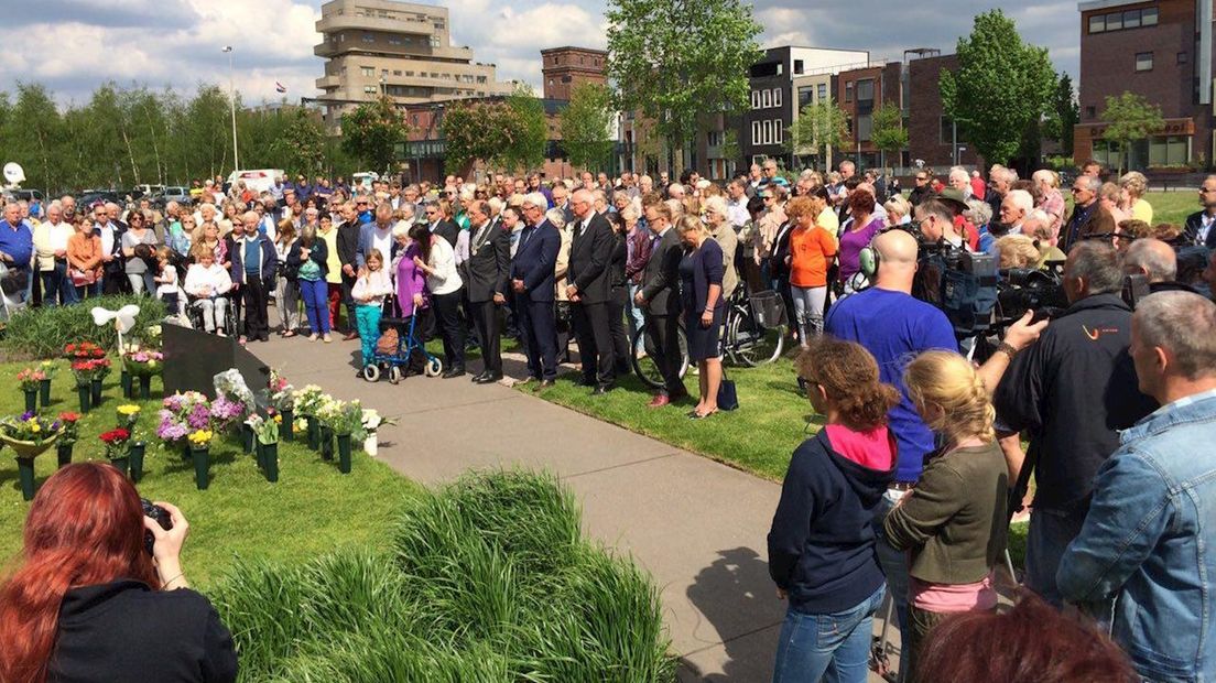 De herdenking in Enschede