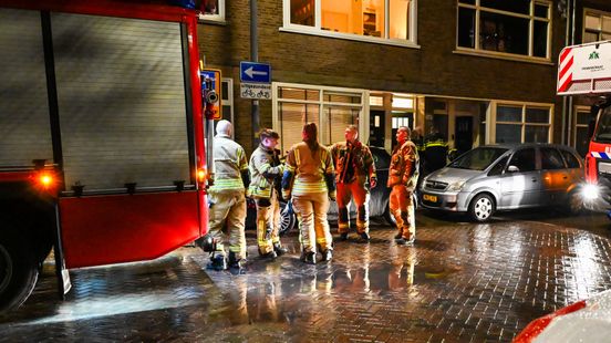 Twee gewonden door brand in tuin in Rotterdam-Noord