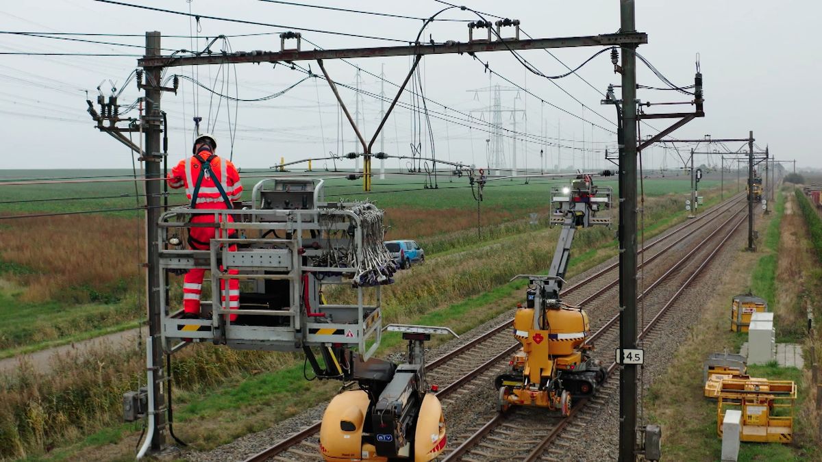 Wereldprimeur in Zeeland: gerecycled koper in bovenleidingen treinspoor