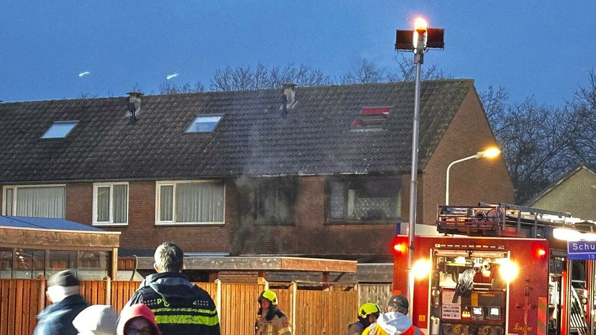 Brand in woning Terneuzen