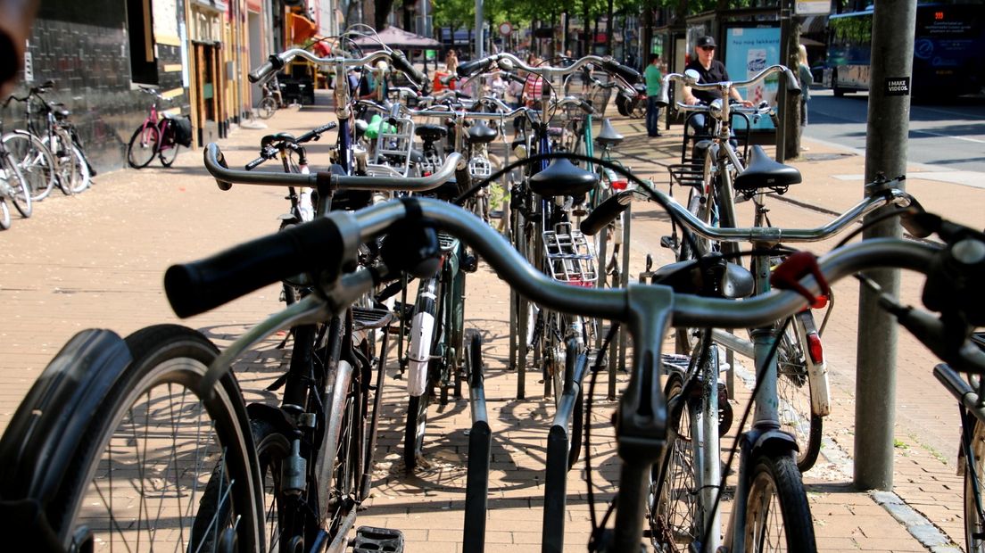 Meer dure fietsen blijven op hun plek staan in de stad