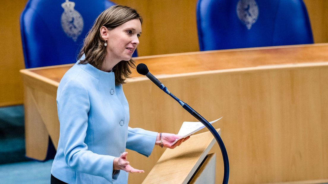 Stieneke van der Graaf (ChristenUnie) uit Groningen in de Tweede Kamer